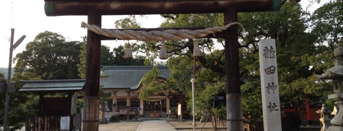 Tatta Jinja Shrine is one of 式内社 大和国1.