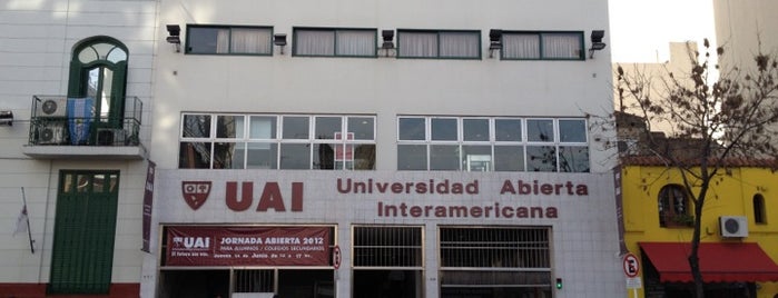 Universidad Abierta Interamericana (UAI) is one of Lisinha 님이 저장한 장소.