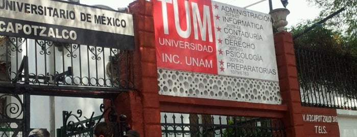 TUM (Tecnológico Universitario De México) is one of DF Todas.