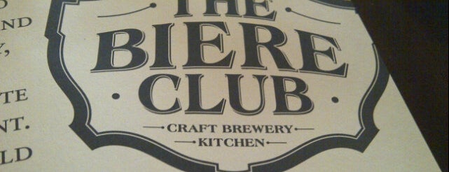 The Biere Club is one of Bangalore Watering Holes.