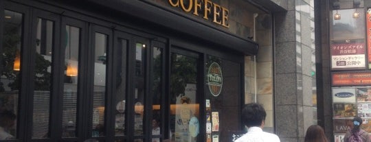 Tully's Coffee is one of 渋谷カフェ.