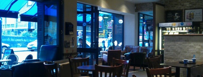 Caffè Nero is one of Never been.