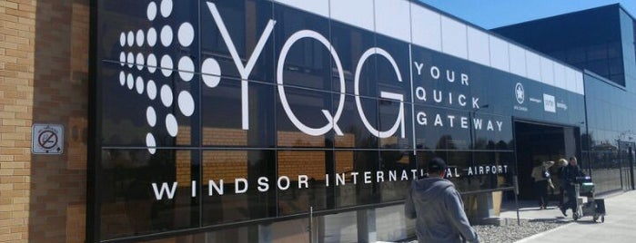 Windsor International Airport (YQG) is one of Vaήs 😉'ın Beğendiği Mekanlar.