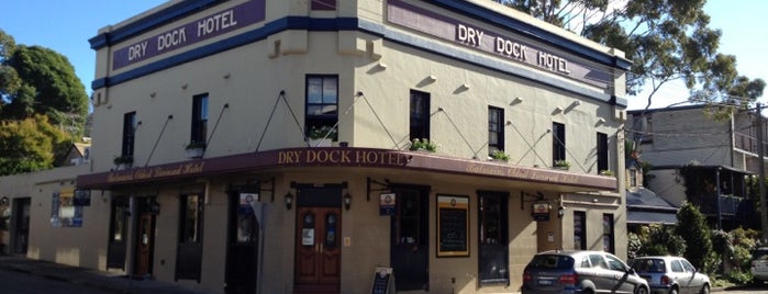 The Dry Dock Hotel is one of Balmain Crawl.
