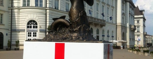 The Euro2012 Mermaid of England is one of Warsaw Top Places on Foursquare.