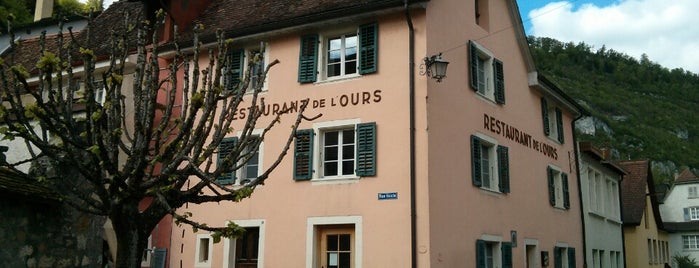 Restaurant de l'Ours is one of Saint-Ursanne.