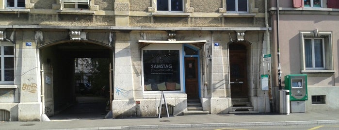 SAMSTAG - zum Mitnehmen is one of Die schönsten Cafés in Basel und Region.