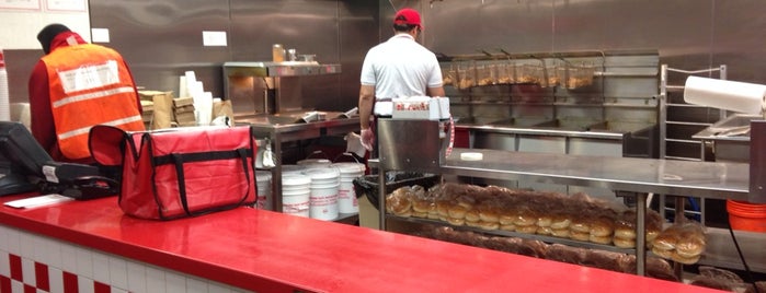 Five Guys is one of Mo's NYC Burger Picks.