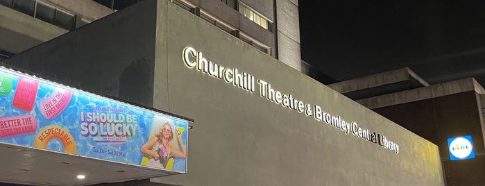Churchill Theatre is one of Places i've been to.