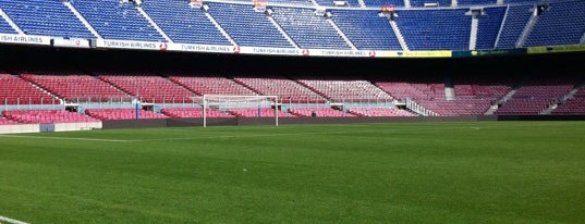 Camp Nou is one of Barcelona / Barcelone.