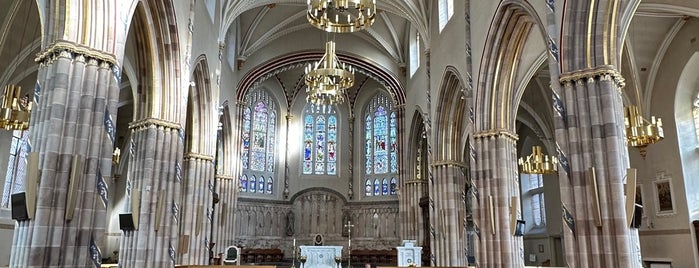 Saint Andrew's Cathedral is one of Glasgow.