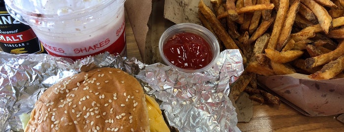 Five Guys is one of Surviving NJ.