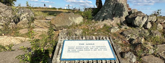 The Angle, Gettysburg Battlefield is one of Gettysburg.