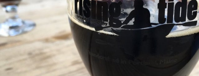 Rising Tide Brewing Company is one of Portland, ME.