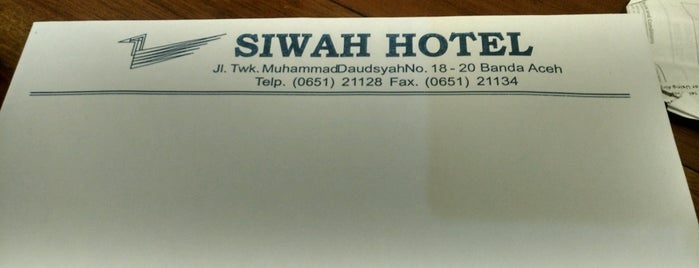 Siwah Hotel is one of #GoToNanggroe.