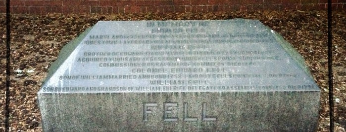 Fell Family Cemetery is one of Gespeicherte Orte von Kyle.