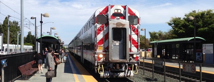 Mountain View Caltrain Station is one of Local Services.