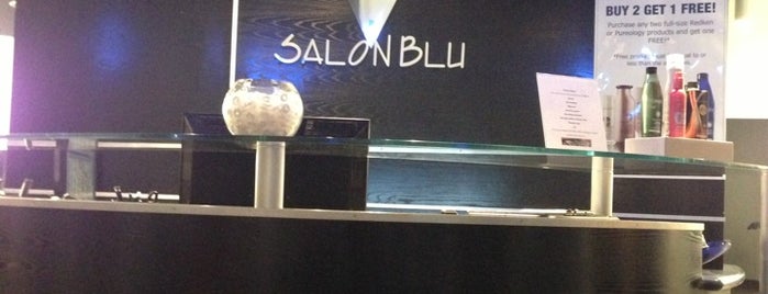 Salon Blu is one of สถานที่ที่ Cathy ถูกใจ.