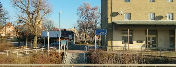 Bahnhof Markt Bibart is one of R1 | Nürnberg – Kitzingen.