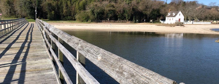 Yorktown Beach is one of common stomping ground.