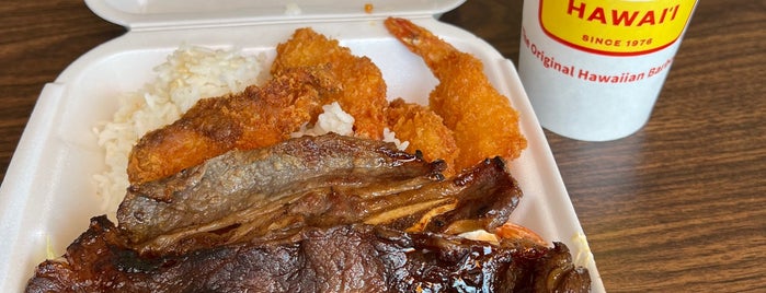 L&L Hawaiian Barbecue is one of 5280 Favorites.