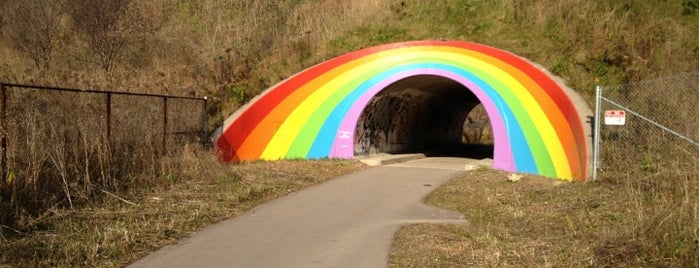 Rainbow Tunnel is one of check-in new places.