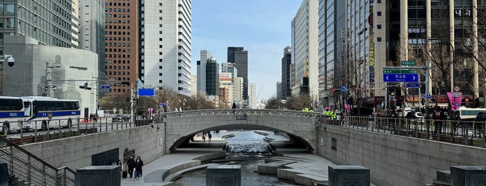 Cheonggyecheon Stream is one of [To-do] Seoul.