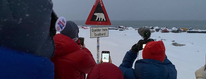Polar Bear Sign is one of สถานที่ที่ Zerrin ถูกใจ.
