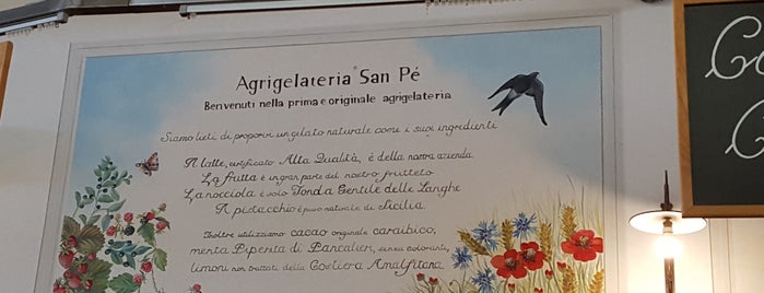 Agrigelateria San Pé is one of Piemonte.