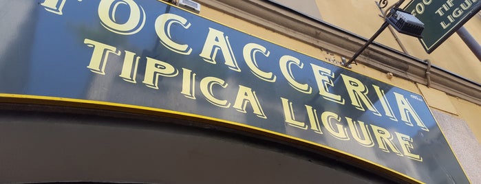 Focacceria Tipica Ligure is one of Torino food.