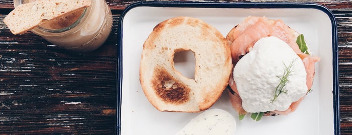 Kommune is one of The 13 Best Places for Bagels in Shanghai.