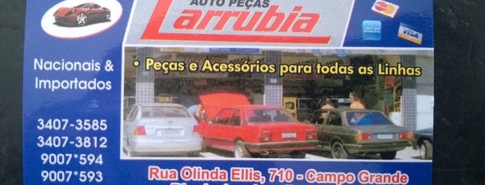 Larrubia Auto Peças is one of Lista de Rodrigo.