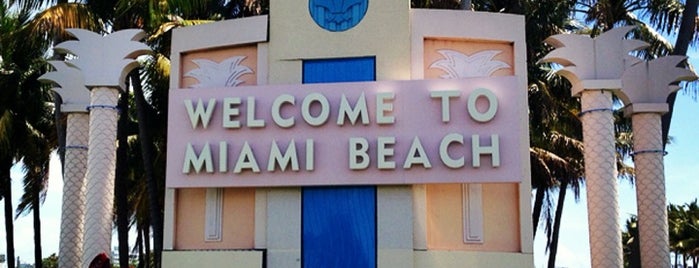 Welcome To Miami Beach Sign is one of Miami / Florida / USA.