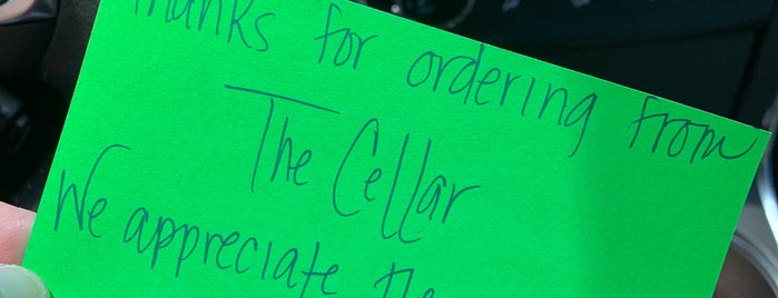 The Cellar Bar & Grille is one of Restaurants That Need Ale-8.