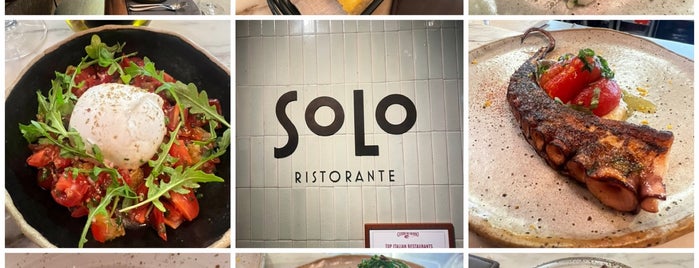 Solo Ristorante is one of Best in Singapore.