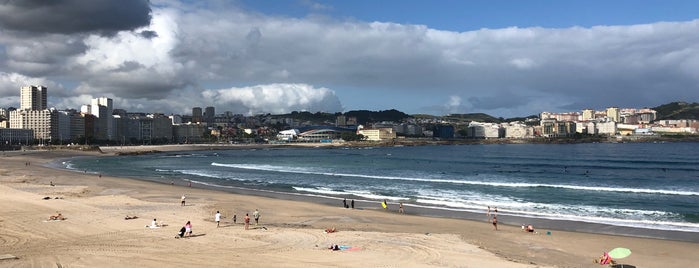 Playa del Matadero is one of Coruña.