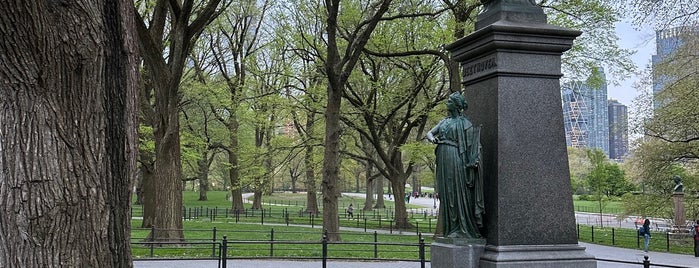 Ludwig van Beethoven Bust is one of The 29 Sculptures of Central Park.