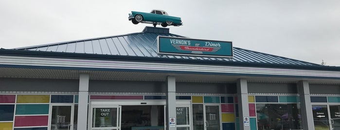 Vernon's Thunderbird Diner is one of Must See.