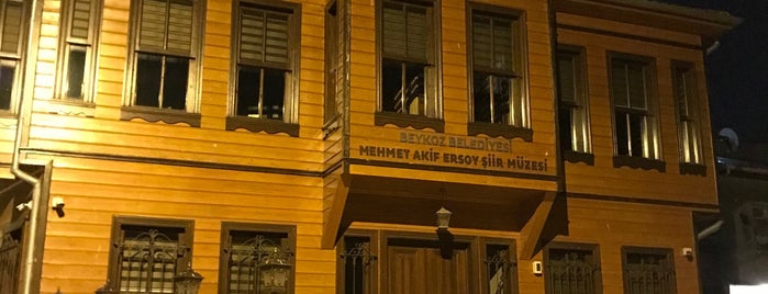 Mehmet Akif Ersoy Müzesi is one of Ümmühan: сохраненные места.