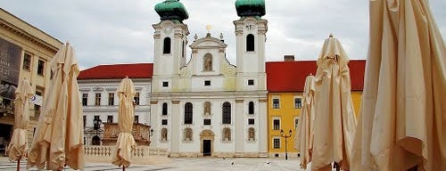 Loyolai Szent Ignác bencés templom is one of Great Outdoors in Győr.