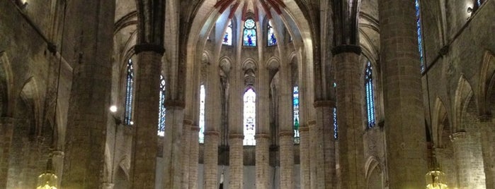 Basílica de Santa María del Mar is one of Barcelona.