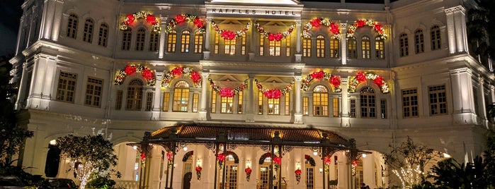 Raffles Hotel is one of T+L's Definitive Guide to Singapore.