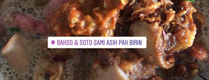 BAKSO DAN SOTO SAMI ASIH is one of Want To Visit In Purwokerto.