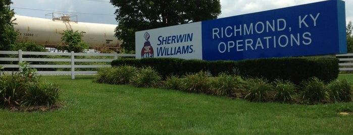 Sherwin Williams Plant is one of My Travels from Home.