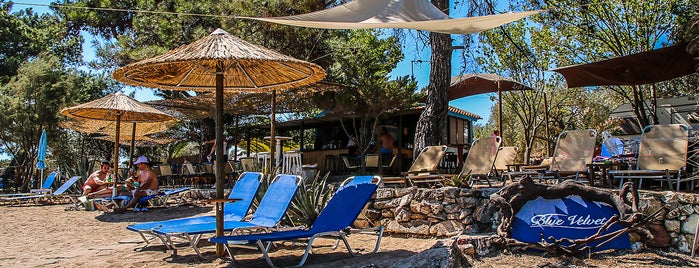 Blue Velvet Beach Bar - Psili Ammos is one of Thassos.