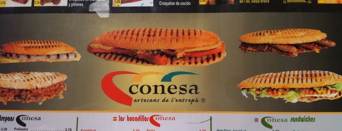 Conesa Entrepans is one of BCN must.