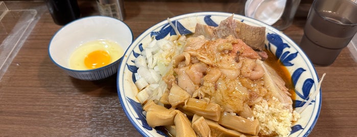 豪麺MARUKO is one of ラーメン屋さん 二郎変.