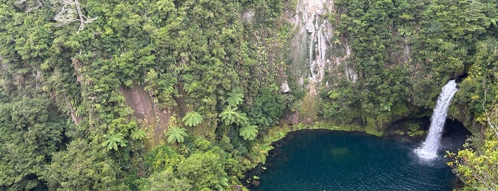 Omanawa Falls is one of New Zealand.