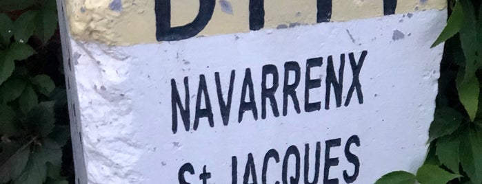 Navarrenx is one of Les chemins de Compostelle.