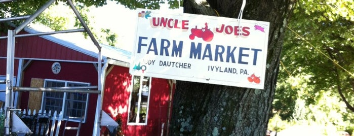 Uncle Joe's Produce is one of my places.